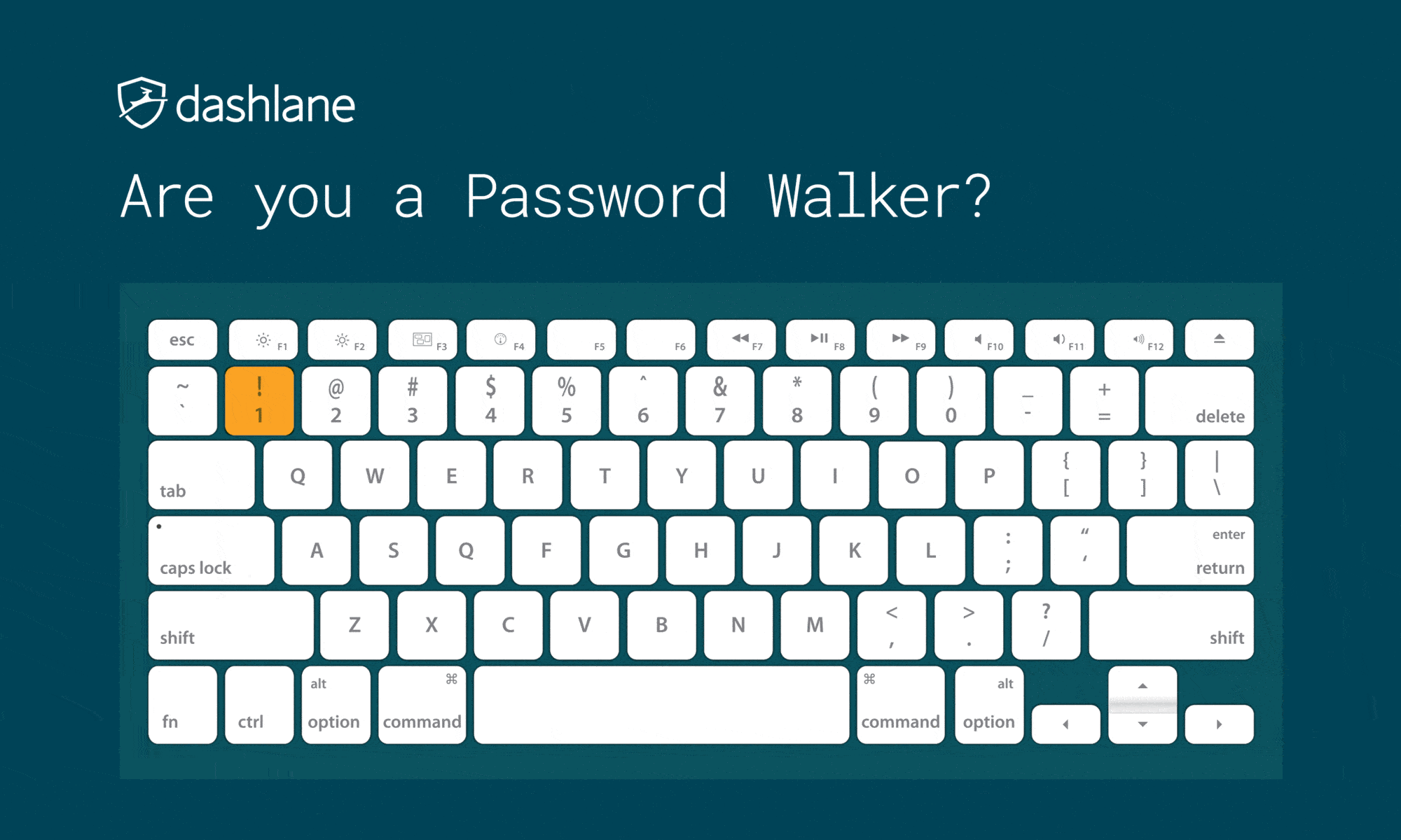 password walking by dashlane
